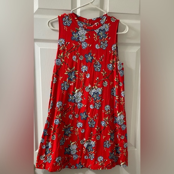 Ann Taylor LOFT Red Floral Dress - Picture 4 of 6